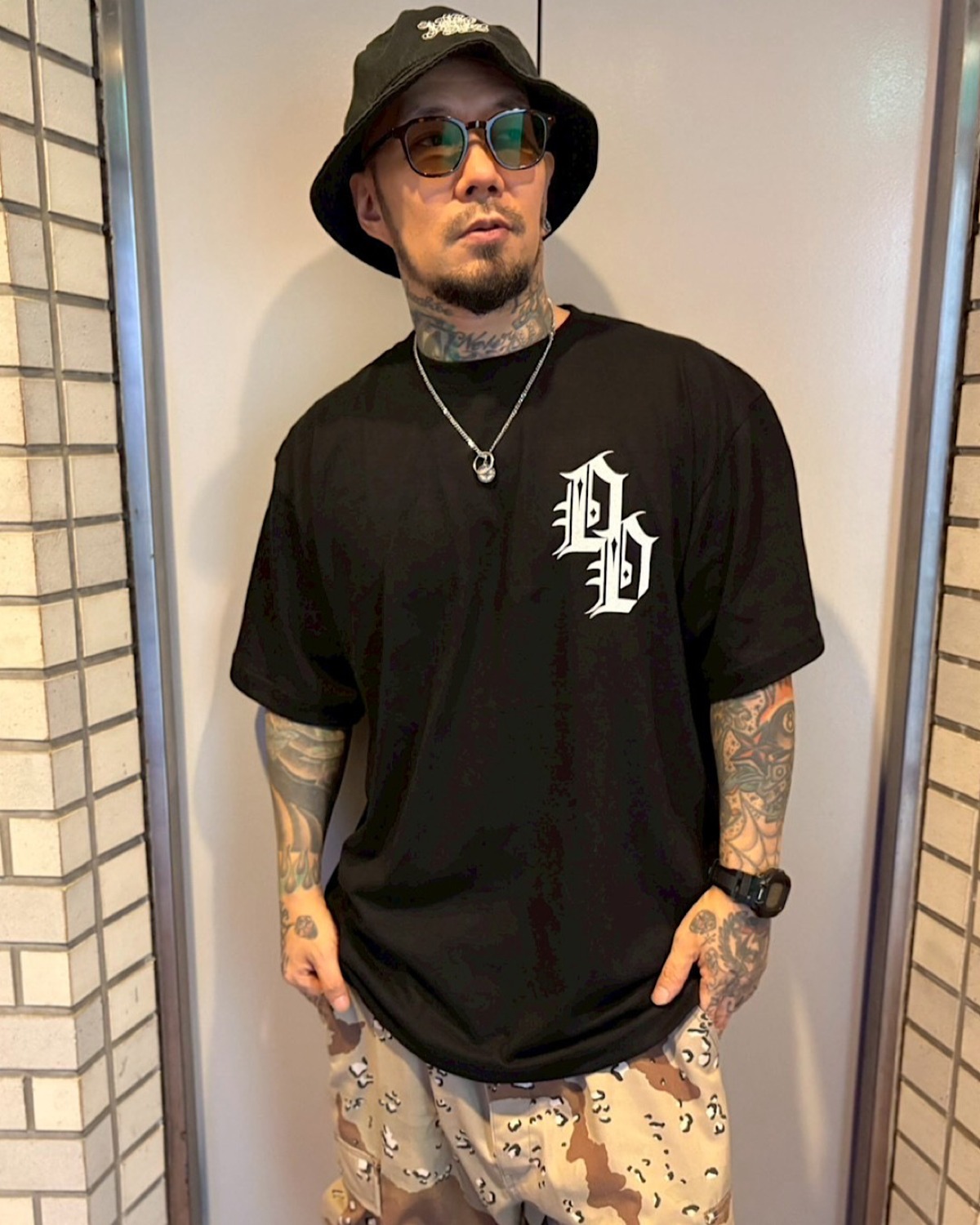 Logo T-shirt Black 009