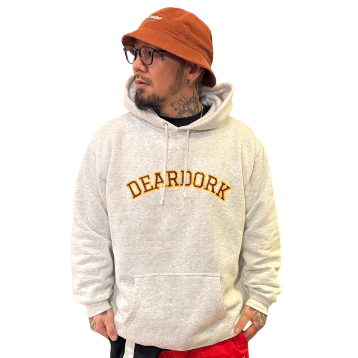 DEAR DORK Logo Pullover Hoodie 002